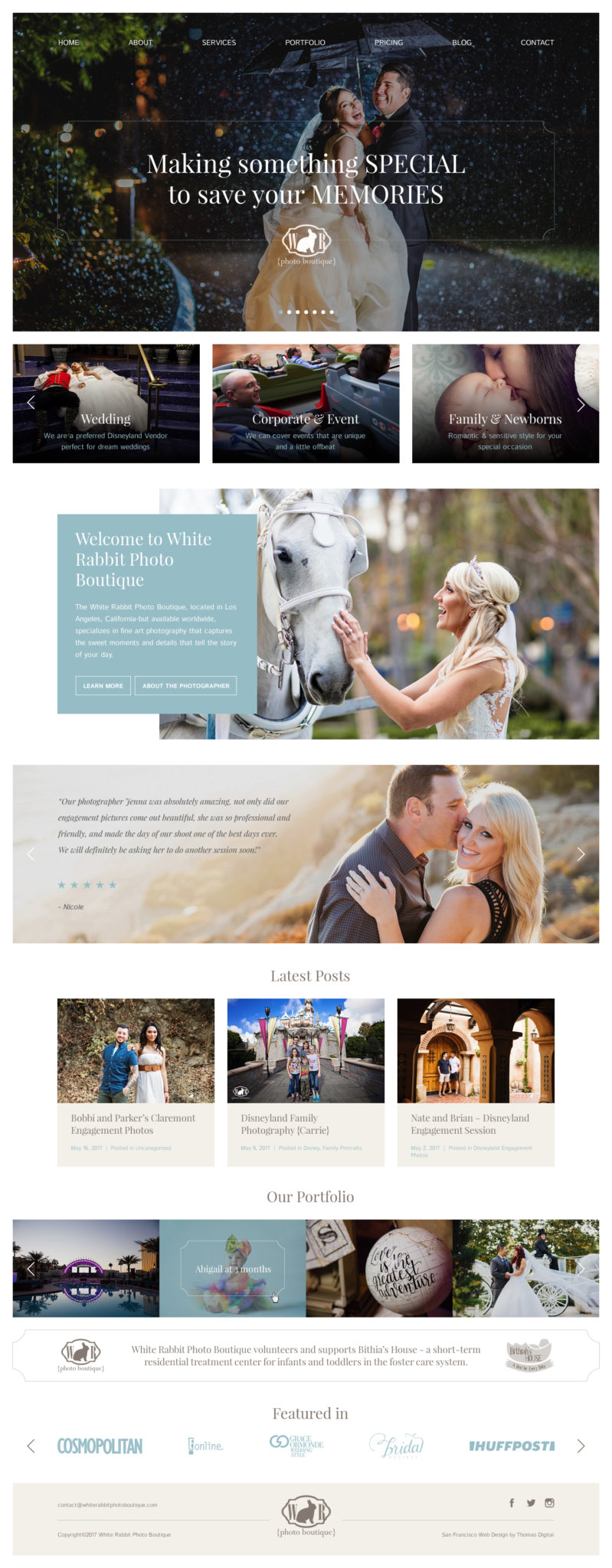 How to Layout Your Website Homepage