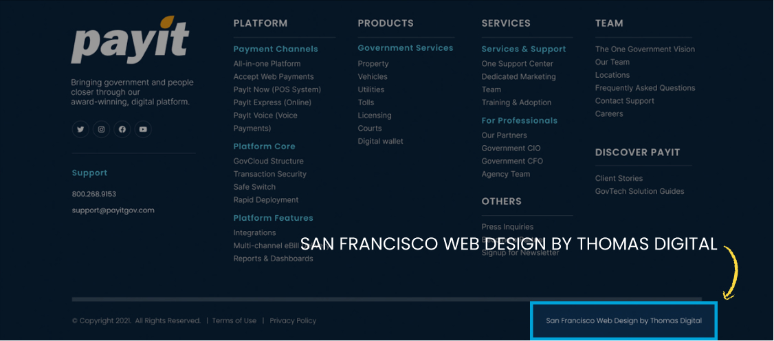 Ericks Webs Web Design backlink signature