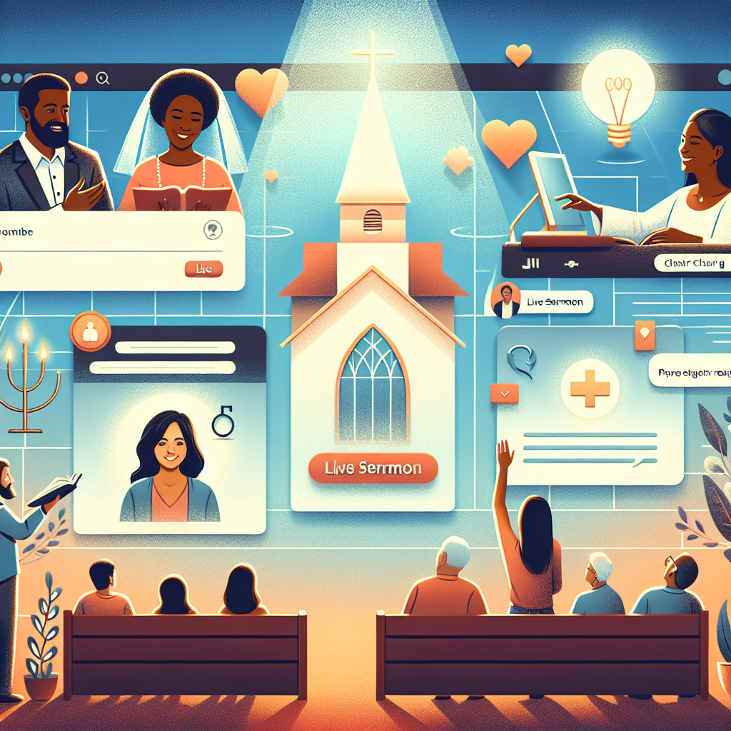Best church website features