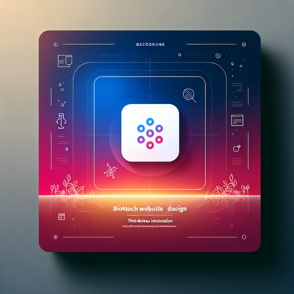 Biotech Website Design That Drives Innovation