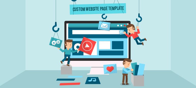 What is a Custom Website Page Template?