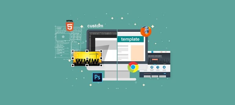 Custom Web Design or Website Template?