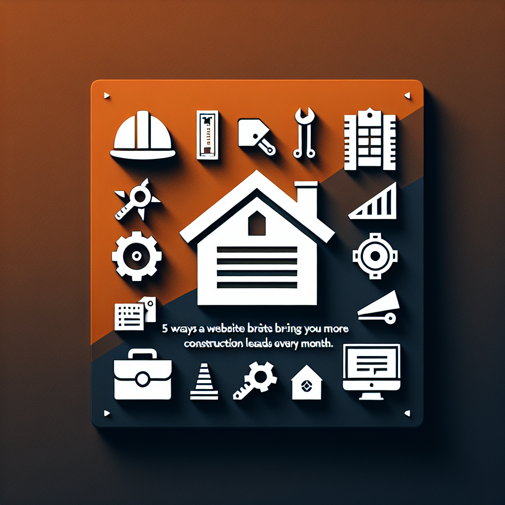 5 Ways a Website Brings You More Construction Leads Every Month